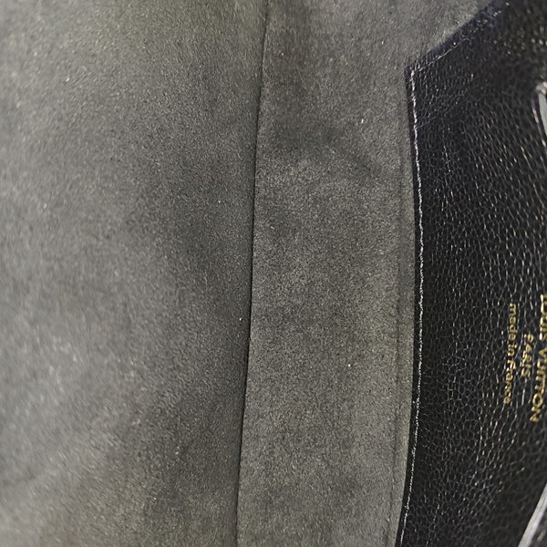 IVY Monogram Calfskin Black