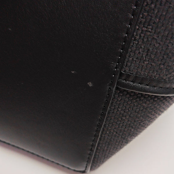 Basket Small Monogram Canvas Black
