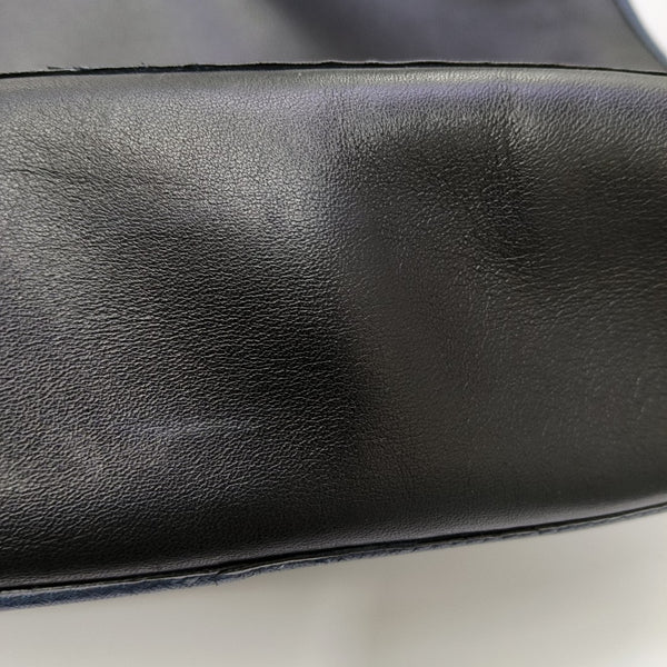 Calfskin Shoulder Bag Black