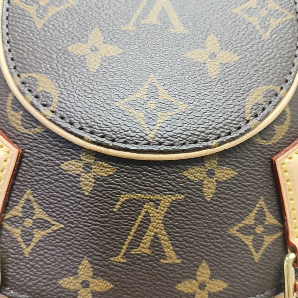 ELLIPSE Monogram Coated Canvas Brown