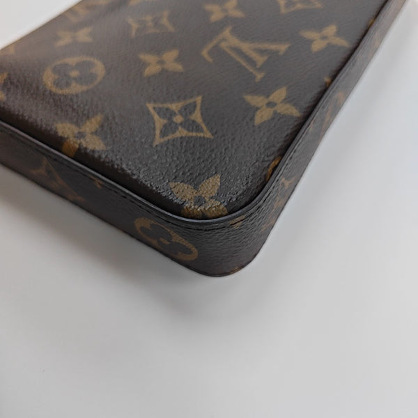 FÉLICIE Monogram Coated Canvas Brown