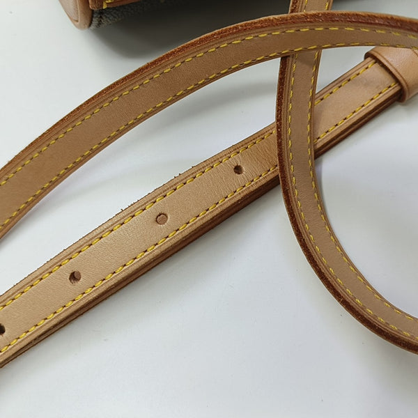 DROUOT Monogram Coated Canvas Brown