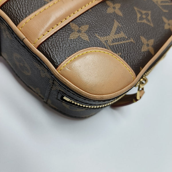 VALISETTE Monogram Coated Canvas Brown