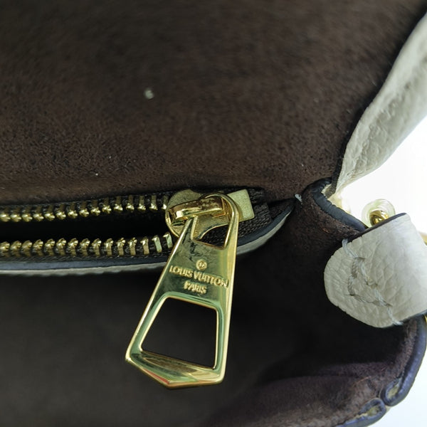 DIANE Monogram Calfskin Beige