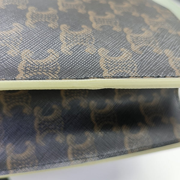 CABAS CELINE Small Coated Canvas Black