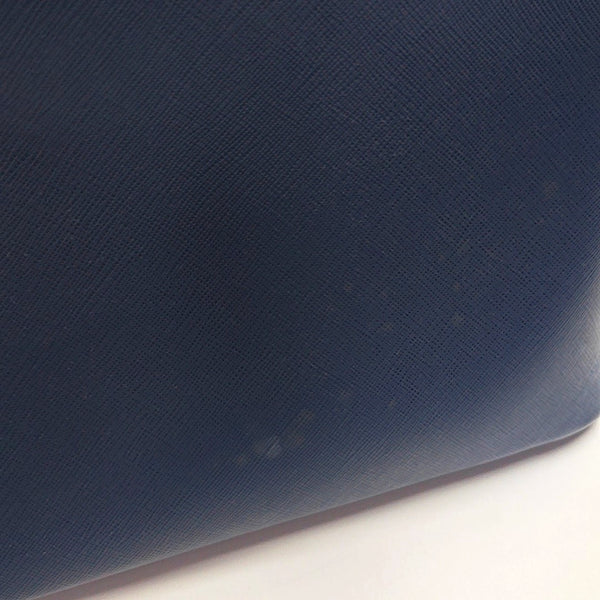 Authenticated pre-owned Promenade Calfskin Blue - Top Handle Bag at Looply