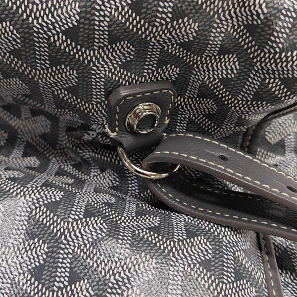 Saint Léger Coated Canvas Gray