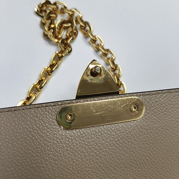 MARCEAU Monogram Calfskin Beige