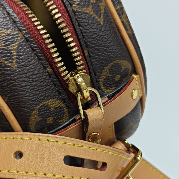 BOITE CHAPEAU PM Monogram Coated Canvas Brown
