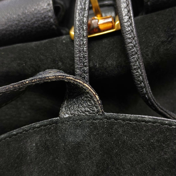 Authenticated pre-owned Bamboo 1947 Suede Black - Backpack at Looply