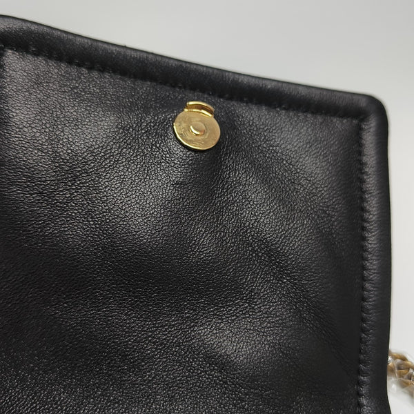 NOLITA Mini Quilted Lambskin Black