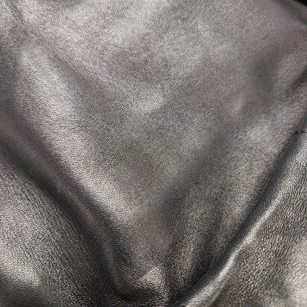 LOULOU Medium Quilted Lambskin Black