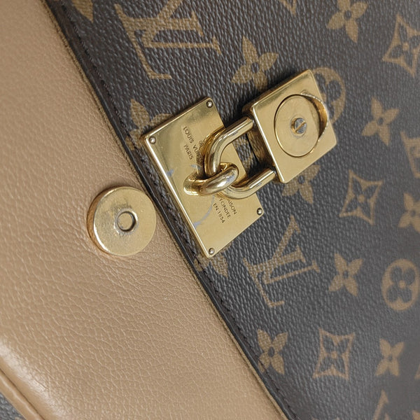 MARIGNAN Monogram Coated Canvas Brown