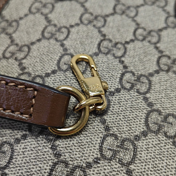 Retro Mini Monogram Coated Canvas Beige