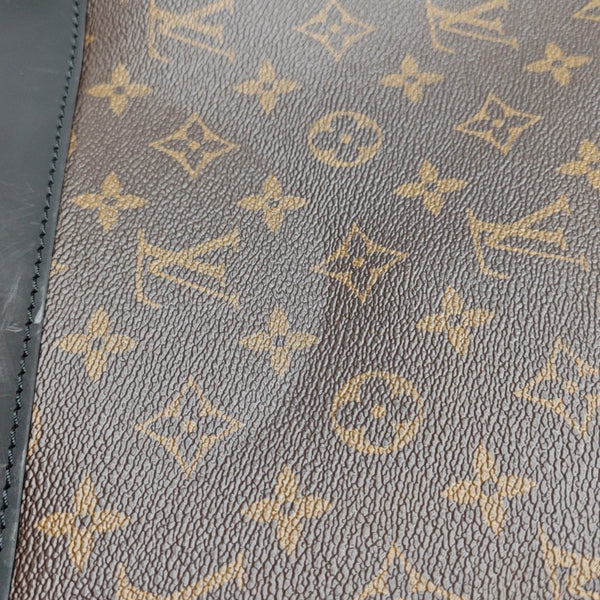 PORTE-DOCUMENTS Monogram Coated Canvas Brown