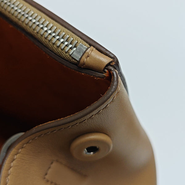 Galleria Large Calfskin Brown