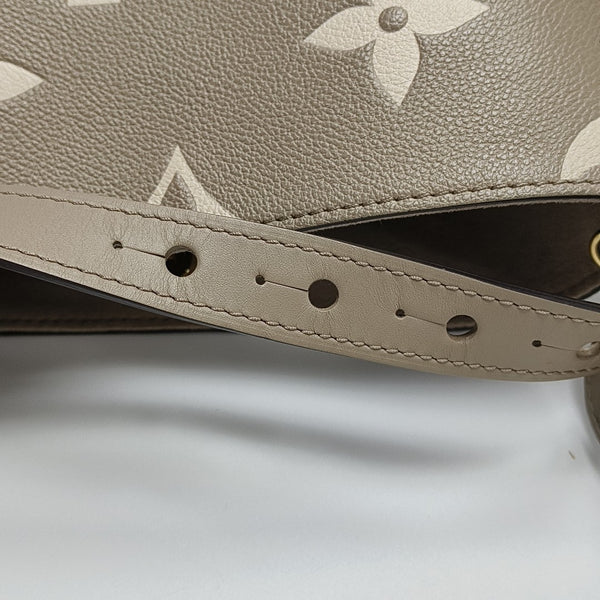 ALL IN BB Monogram Calfskin Gray