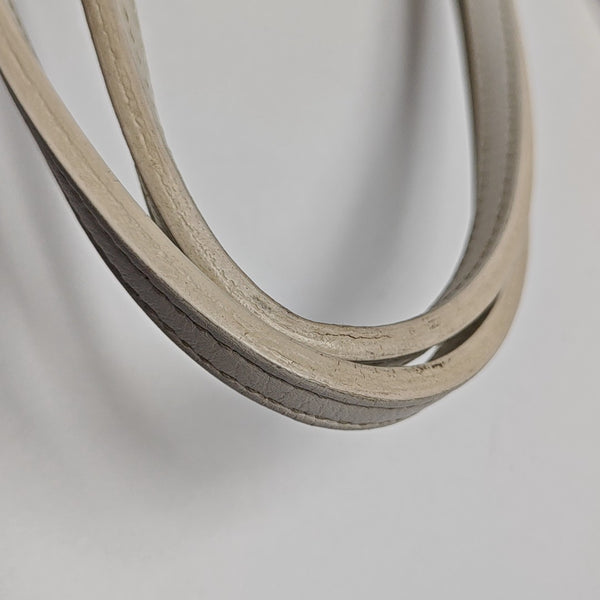 Anjou Mini Coated Canvas White