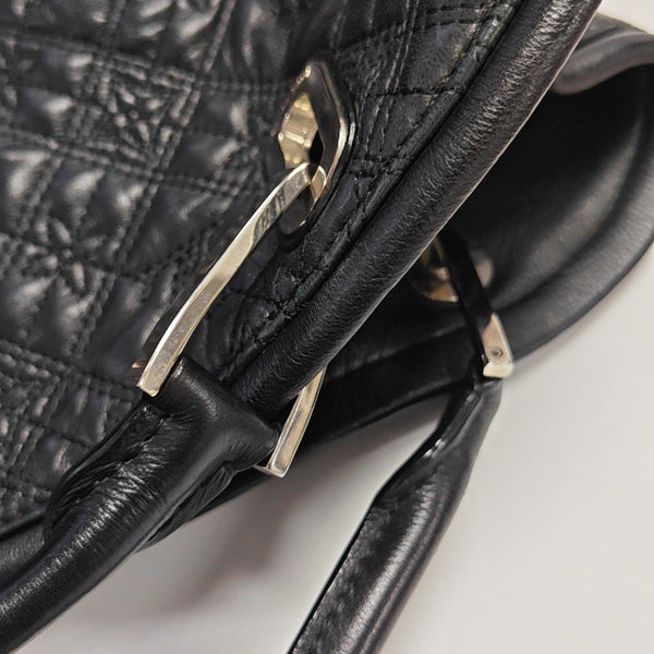 LILIA Monogram Calfskin Black