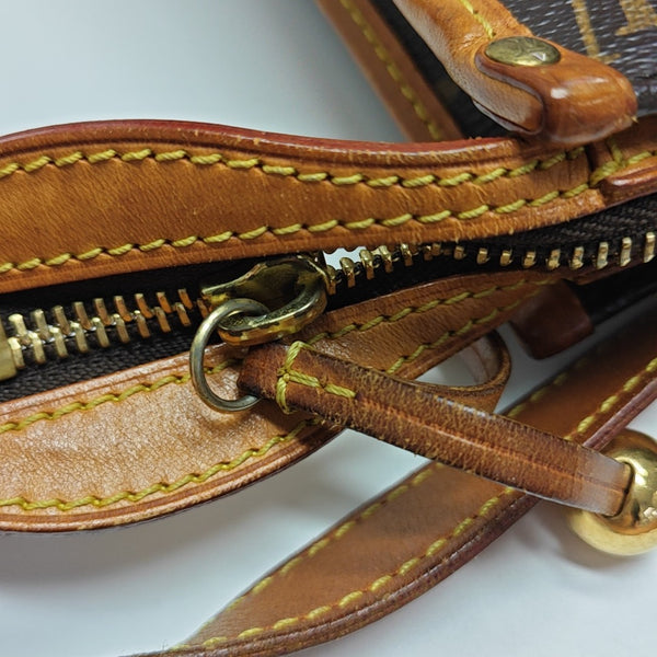 POPINCOURT Monogram Coated Canvas Brown