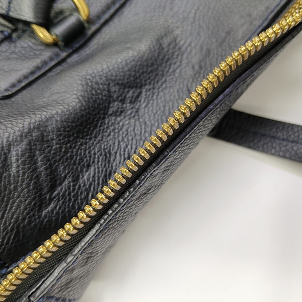 LUMINEUSE Monogram Calfskin Black