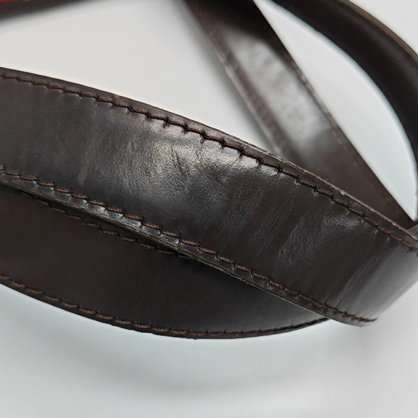 HAMPSTEAD MM Damier Ebene Coated Canvas Brown