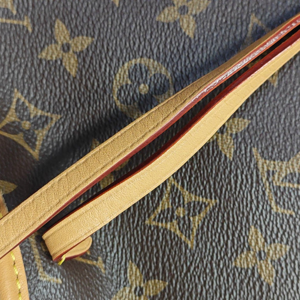 CARRYALL MM Monogram Coated Canvas Brown