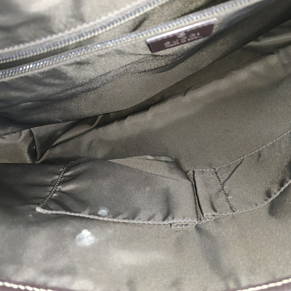 GG Messenger Monogram Coated Canvas Black