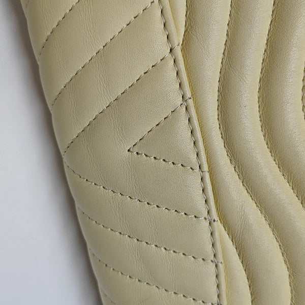 NEW WAVE Quilted Calfskin Yellow