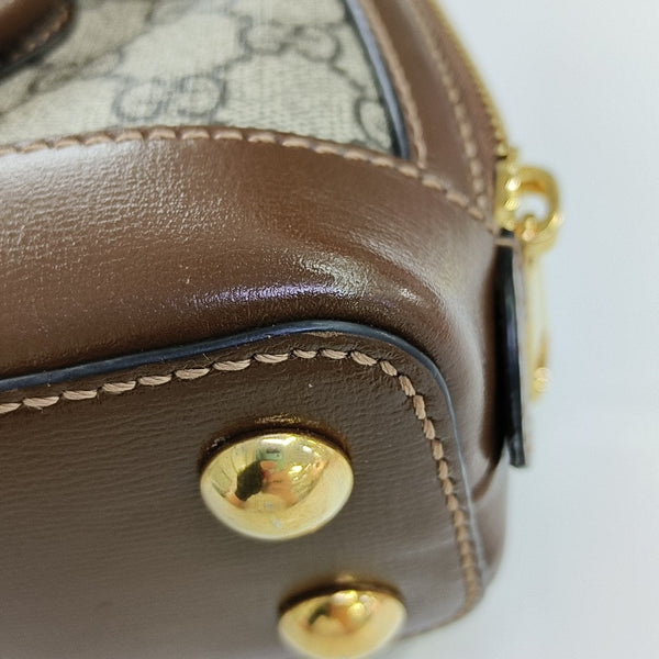 Horsebit 1955 Mini Coated Canvas Beige
