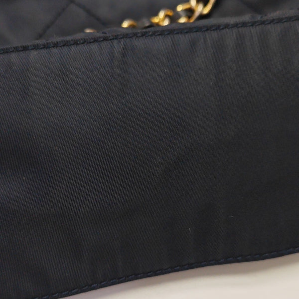 Nylon Shoulder Bag Blue