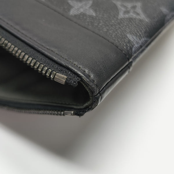 APOLLO GM Monogram Coated Canvas Black