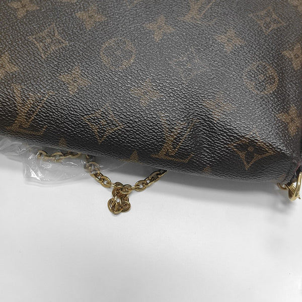 FÉLICIE Monogram Coated Canvas Brown