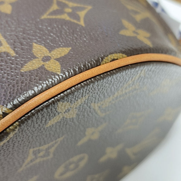 PAPILLON MM Monogram Coated Canvas Brown
