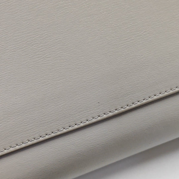 SUNSET Medium Calfskin White
