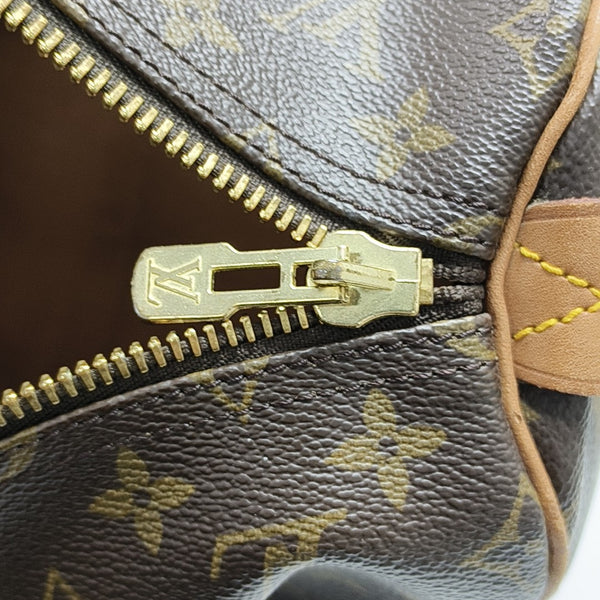 SAC SOUPLE 55 Monogram Coated Canvas Brown
