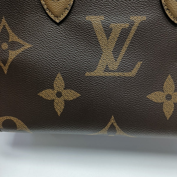 ONTHEGO PM Monogram Coated Canvas Brown
