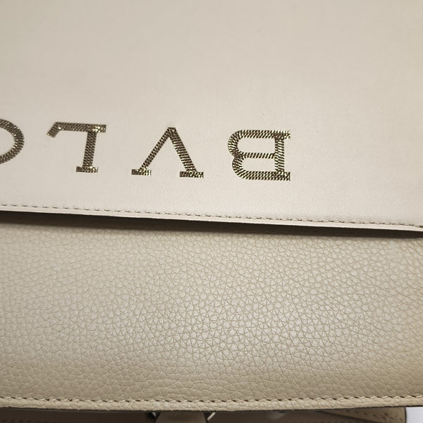 BVLGARI Calfskin Beige
