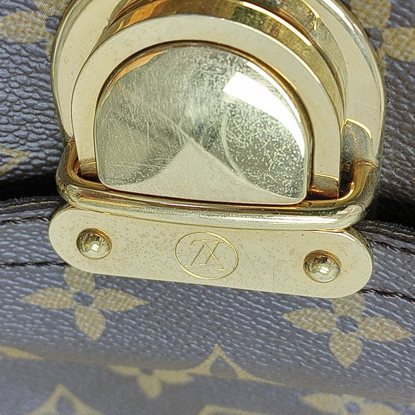 HUDSON PM Monogram Coated Canvas Brown