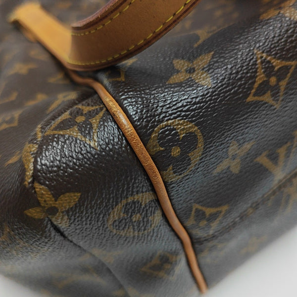 TOTALLY MM Monogram Coated Canvas Brown