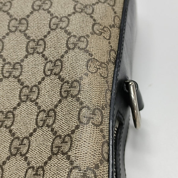 Monogram Coated Canvas Brown