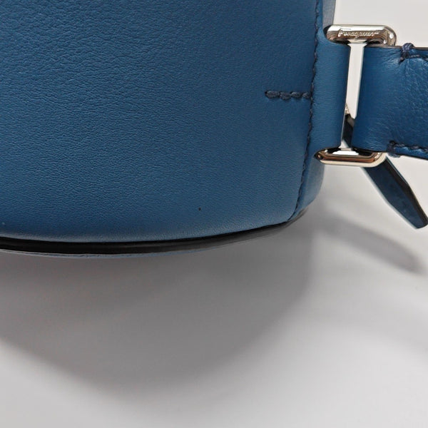 Gancini Calfskin Blue