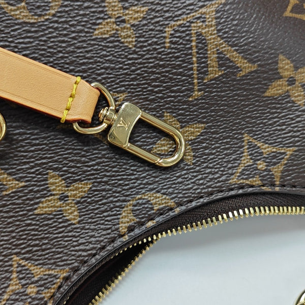 BOULOGNE Nano Monogram Coated Canvas Brown