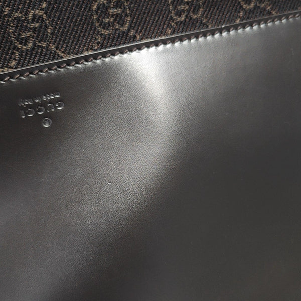 Monogram Canvas Tote Bag Brown