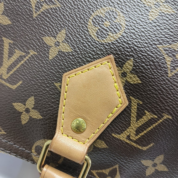 SPEEDY 25 Monogram Coated Canvas Brown
