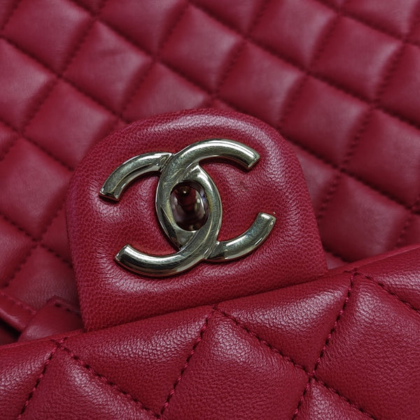 URBAN SPIRIT Small Quilted Lambskin Red