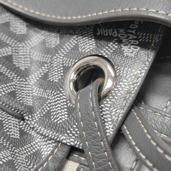 Rouette PM Coated Canvas Gray