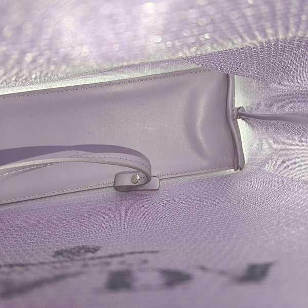 Special Material Tote Bag Purple