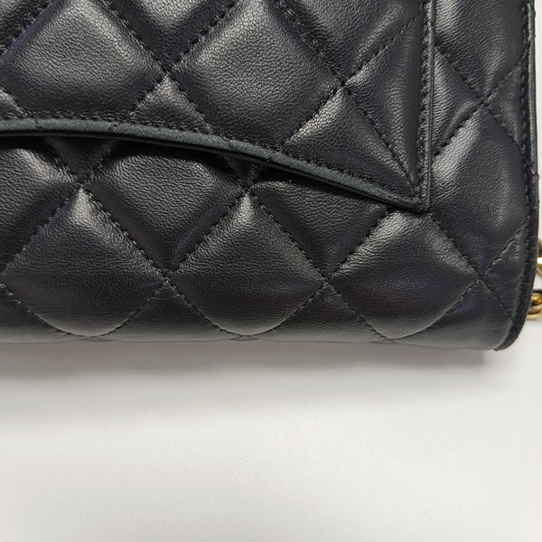 WOC Mini Lambskin Black