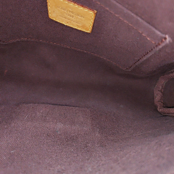 FAVORITE PM Monogram Coated Canvas Brown